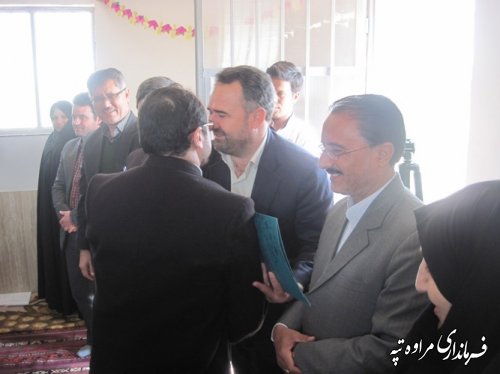 افتتاح نمازخانه مدرسه عشایری در دشت تقر