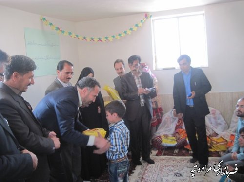 افتتاح نمازخانه مدرسه عشایری در دشت تقر
