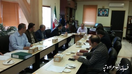 برگزاری جلسه کمیسیون تصویب طرح هادی روستایی در بنیاد مسکن استان