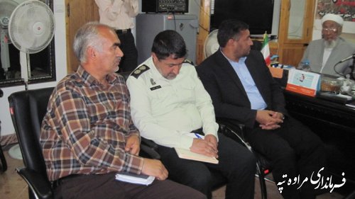 برگزاری جلسه شورای اداری در شهرستان مراوه تپه