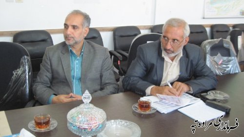 دیدار مدیر عامل شرکت توزیع برق استان با فرماندار