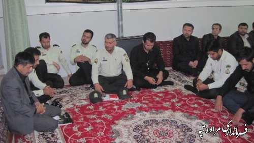 مراسم عزای امام حسین در کمیته امداد امام خمینی (ره)