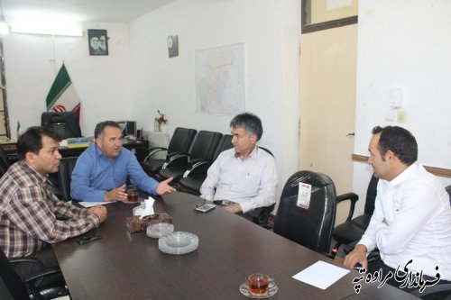 نشست فرماندار مراوه تپه با مدیر کل منابع طبیعی استان گلستان