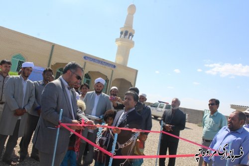 افتتاح پروژه آبرسانی روستای دیکلی داش شهرستان مراوه تپه 