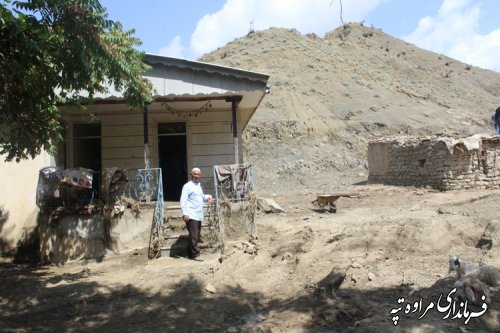 تشکیل جلسه شورای هماهنگی مدیریت بحران شهرستان مراوه تپه در روستای آقلر 