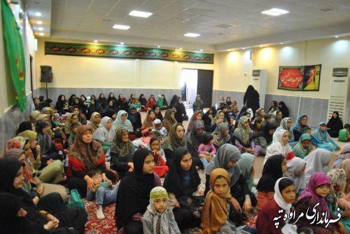 برگزاری مراسم شیر خوارگان حسینی در شهرستان مراوه تپه 