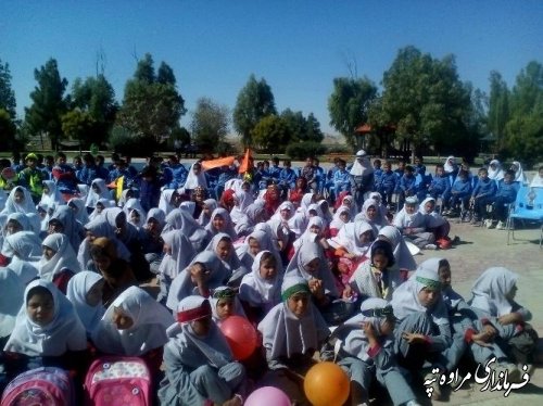 برگزاری مراسم هفته ملی و روز جهانی کودک در شهرستان مراوه تپه  