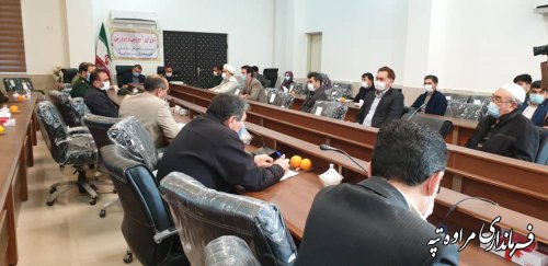 جلسه شورای اداری شهرستان مراوه تپه برگزار شد