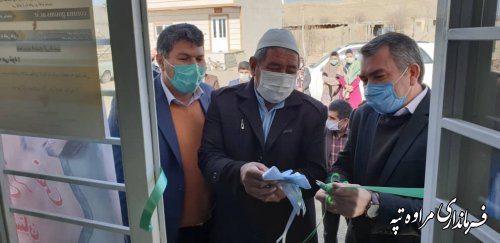 افتتاح خانه بهداشت روستای شیخلر سفلی 