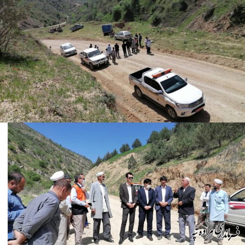 تکمیل پروژه آسفالت جاده جرگلان به مراوه تپه باعث ارتباط بیشتر و تسهیل ترافیک بین دو استان میشود