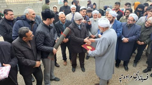 افتتاح خانه بهداشت روستای چایلی شهرستان مراوه‌تپه