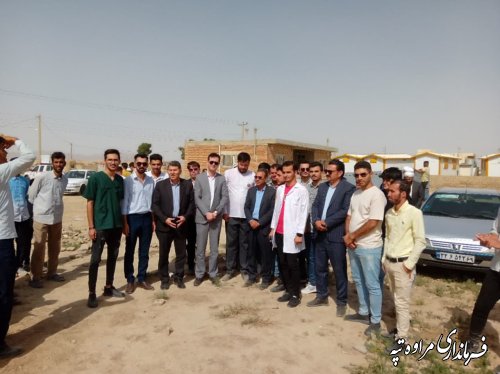 اردوی جهادی هزار لبخند در شرق استان گلستان برگزار شد