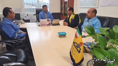 فرماندار مراوه‌تپه از میزان آمادگی ادارات خدمات رسان شهرستان بازدید به عمل آورد 