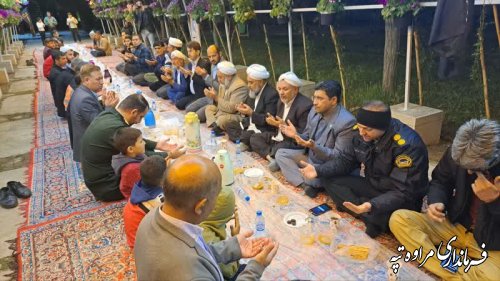برگزاری مراسم افطاری ساده به مناسبت ماه مبارک رمضان و لیالی پر فضیلت و برکت قدر و سالروز شهادت مولای متقیان حضرت علی علیه السلام