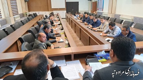 کمیته برنامه ریزی تعیین کننده خط مشی، سند توسعه و نقشه راه شهرستان مراوه‌تپه 