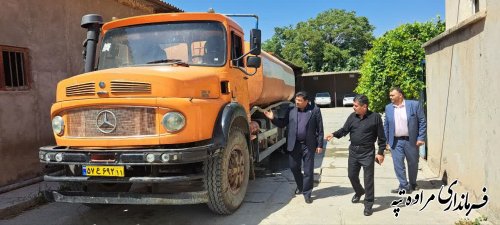 فرماندار مراوه‌تپه با مدیر و پرسنل اداره آب و فاضلاب دیدار و گفتگو کرد